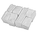 SODIAL(R) 900pcs White Lint Free Nail Art Wipes Paper Pad Gel Acrylic Tips Polish Remover Cleaner(6cm x 5cm)