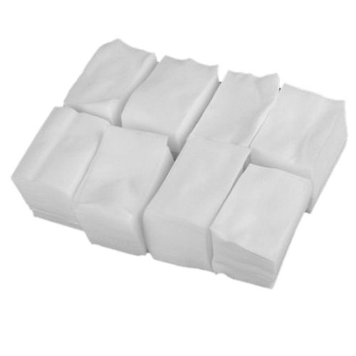 SODIAL(R) 900pcs White Lint Free Nail Art Wipes Paper Pad Gel Acrylic Tips Polish Remover Cleaner(6cm x 5cm)