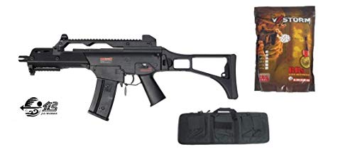 GOLDEN BOW G36C Nero PRO Line VS-Pack con 5000 Pallini E Sacca Porta Fucile