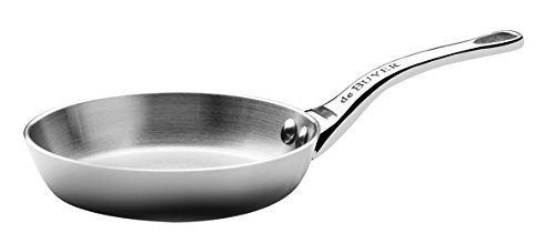 DE BUYER -3724.10 -mini poele ronde affinity tout inox 10