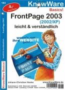 Preisvergleich Produktbild Frontpage 2003 leicht u. verständlich. Leicht & verständlich