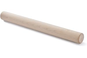 De Buyer 4840.01N-wałek do ciasta z drewna bukowego, 50 cm