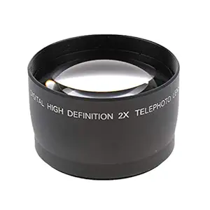 Elegant Essence 58mm 2X Telephoto Lens Teleconverter for Canon 1100D 1000D 600D 550D 500D 450D Digital Camera Universal