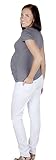 Mija – Umstandshose mit Bauchband / Denim Rohrenjeans Slim 9044 - 3