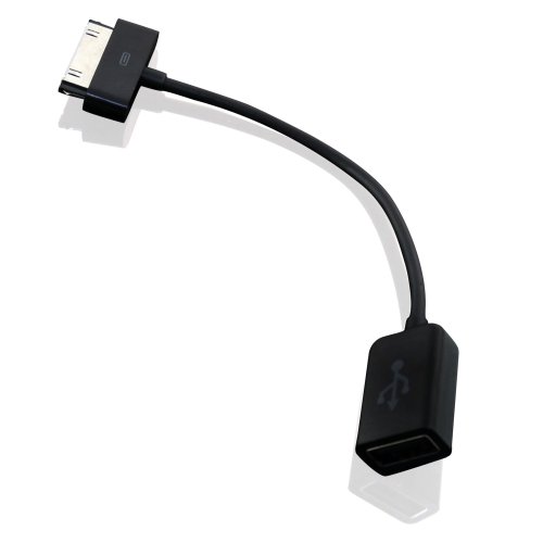 KanaaN Samsung Galaxy Tab USB – OTG Adapter mit Host-Modus – Galaxy Tab USB Female Kabel – für Galaxy Tab 7 Plus 7.7 8.9 10.1 10.1N Galaxy Tab 2 10.1 P5100 P5110, Galaxy Tab 2 7.0 P3100 - 4