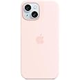 Apple iPhone 15 Silicone Case with MagSafe - Light Pink ​​​​​​​