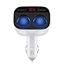 Produktbild Auto Ladegerät, USB Autoladegerät mit 2 Port, USB 5V 3.4A Autoadapter, 120W Netzteil Zigarettenanzünder für iPhone/Samsung 130x56x52 mm