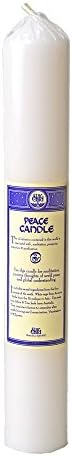 Star Child Peace Candle Lightly Scented 12" x 2" Approx 60 Hours