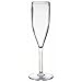 Produktbild versandfuxx24 1 Sektglas 190 ml, Kunststoff Trinkglas, Campingglas aus Polycarbonat - 2.Wahl
