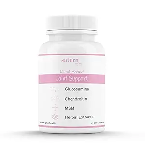 Saturn by GHC Joint Support for Flexibility, Lubrication & Strength | Effective Weight Loss Formula | Elbow Joint Support Glucosamine Chondroitin Sulfate (pack of 1)