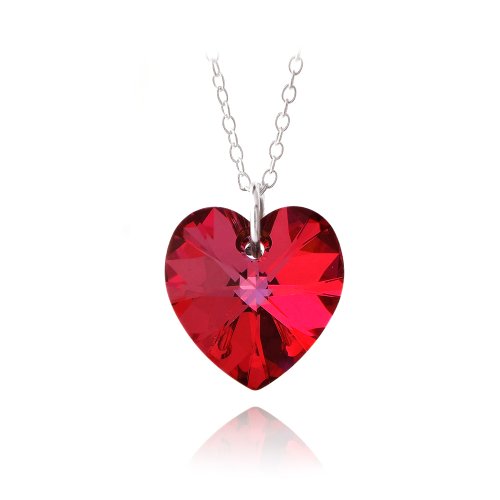Red Heart Necklace Amazon.co.uk
