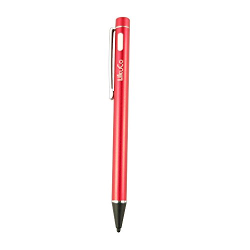 likuco 2.0 mm feine Spitze Präzision Active Eingabestift für iPad, iPad Mini, iPhone und die meisten Android-Tablets, Windows 8 & 10 Tablet PC und Smartphones