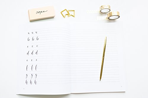 Lettering For Beginners: A Creative Lettering How To Guide With Alphabet Guides, Projects And Practice Pages