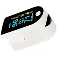 FITUP LIFE Fast & Accurate Pulse Oximeter Fingertip Blood Oxygen SpO2 Heart Rate Monitor CE, FDA and ROHS Approved, Made…