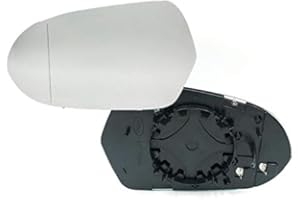 JOHNS HZ-DESIGN kompatibel mit Spiegel Spiegelglas Außenspiegel Glas Links Asphärisch für Audi A6 4G 2011-2018