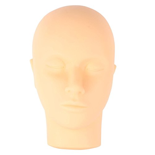 Yimart® Pro Mannequin Training Makeup 3d Face Lip Eyes Extension Practice Skin Make up Painting Tools (Big head)