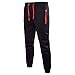 Produktbild Geili Sporthose Herren Lang Freizeit Einfarbige Kordelzug Reißverschlusstaschen Regular Fit Jogginghose Jogger Hose übergröße Skinny Trainingshose Freizeithose