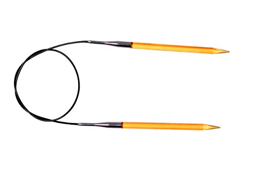 KnitPro KP51141 Rundstricknadeln, Holz, mehrfarbig, Metall, mehrfarbig, 120 cm x 4 mm