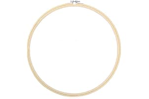 Cerchio Da Ricamo In Legno Darice - Diametro 10 Cm, Rotondo, Per Hobby E Fai Da Te