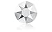 Swarovski Crystal LIGHT CHROME (001 LTCH) Rhinestone Gems - Small Pack - 1.8Mm (Ss5) 60 In Pack