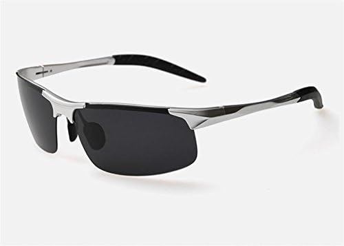 GAOCF Polarized Sunglasses Male Polarized Sunglasses Aluminum And Magnesium Frame Outdoor Sunglasses Riding Glasses High Quality Tac Polarized Lenses Uv400 Driving Sunglasses Polarized Glasses Driver Glasses Anti-Glare Safety Glasses Sunshade Glasses Anti-Uv, C