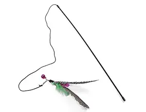 Futurekart Cat Teaser Rod Toy (Multicolor)