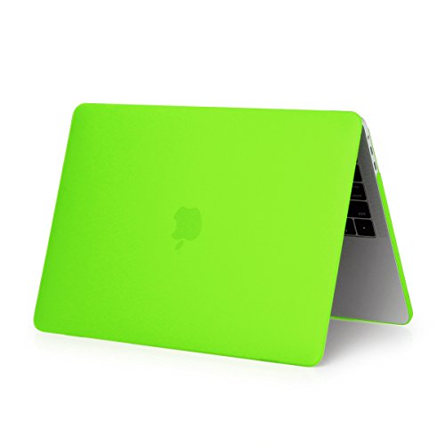 MacBook Pro 13 Hülle 2016,Fodlon ® Matt Serie Ultra Slim Hartschale Tasche Schutzhülle Case für Apple MacBook Pro 13 Zoll mit Retina Display (A1706 / A1708) – Gras Grün - 2