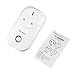 Produktbild fengwen66 Sonoff S20 Smart Home WiFi Fernbedienung Steckdose Steckdose via App Phone (weiß) -UK-Stecker