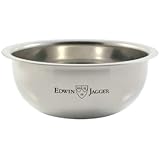 Edwin Jagger Moderne verchromte Rasierschale, 1er Pack (1 x 1 St&uuml;ck)