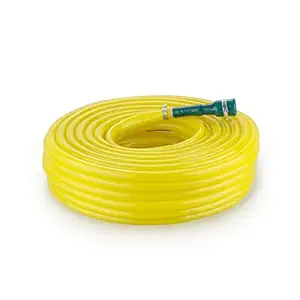 GARBNOIRE Flexible 0.5 inch & 15 Mt Long Garden Water Pipe/PVC Pipe/Garden Outdoors Pipes with Hose Connector