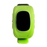 Andux Zone Ortung Smartwatch SOS Smartwatch Kinder Smartwatch GPS Watch Kid GPS Tracking Uhr GPS Telefon Android IOS, Vivid Green DWSB-01