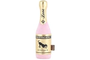 PUPPIA p.l.a.y. Pet Lifestyle and You – Juguete de Peluche para Perros – Barking Bubbly Botella de champán