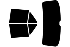 TINTCOM Pellicola Oscurante Vetri Auto Pre-Tagliata per T-ROC 5-Porte 2017-... Vetri Posteriori & Lunotto (20% Fumo Scuro)