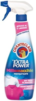 Chanteclair Millemacchie Extra Power, Smacchiatore Contro le Macchie più Frequenti, 500ml