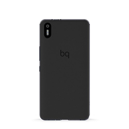 BQ E000635 - Funda para Aquaris X5 poliuretano flexible laterales semitransparentes color negro reviews BQ E000635 - Funda para Aquaris X5 poliuretano flexible laterales semitransparentes color negro