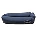 Produktbild ORSEN Aufblasbare lazy lounger Air Sofa Bed luft Couch sitzsack Liege, tragbar Air Betten Schlafen Sofa mit Mit Kissen für Reisen, Camping, Strand, Park, Backyard,Hinterhof (black)