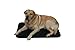 Produktbild IWH 086800 Hundematte, Lederimitat, schwarz, 86 x 55 x 3 cm
