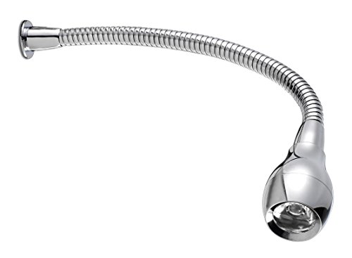 Pujol Iluminación Lula-Aplique Lectura LED para empotrar, 3 W, 200 LM, 3000K, Acabado Cromo