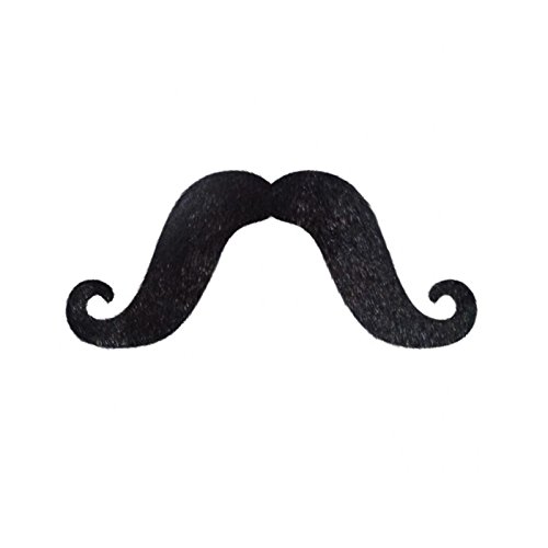 Fancy Dress VIP Large Mexican Bandit Fiesta Moustache Stick on Facial Hair Stag Accessory