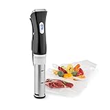 FÁCIL DE USAR: El Quicktick de Sous Vide se maneja a través de una pantalla táctil LCD. Además del método Sous Vide, el Quickstick de Klarstein también se puede usar para cocinar, calentar o mantener calientes las comidas a una baja temperatura.