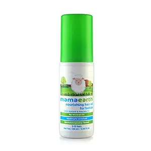 Mamaearth Nourishing Baby Hair Oil with Almond & Avocado, 100ml