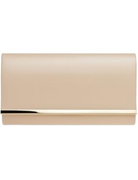 CASPAR TA415 elegante Damen Envelope Clutch Tasche Abendtasche