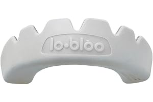 lobloo PRO-FIT Patent Pending, Professional Dual-Density impressionless Mouthguard for High Contact Sports as MMA, Hockey, Football, Rugby. Medium 10-13yrs, Ivory