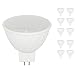 Produktbild Lumenbest LED Birnen Lampen GU5.3 MR16 Led,5W(50W Halogenlampen Birnens Ersatz für) ,AC 230V , 450LM,3000k(Warmweiß ),10er Pack