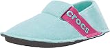 crocs jungen 37 Material: Croslite crocs Unisex-Kinder Classic Slipper Kids Hohe Hausschuhe, Blau (Ice Blue 4o9), 25/26 EU