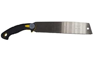 WERKZEYT Sega Giapponese perLegno e Plastica, Acciaio Giapponese SK5 e Denti Temprati, Manico Removibile, Lunghezza Lama 265 mm