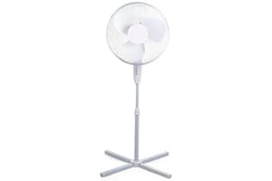 EPISENT Generic Electrical 16-Inch Oscillating Pedestal Stand Fan - 3 Settings