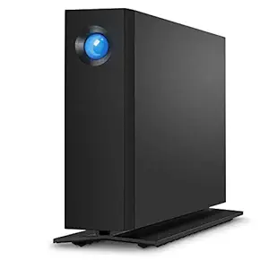 LaCie d2 Professional 8TB External Hard Drive Desktop HDD  USB-C USB 3.1 Gen 2, 7200 RPM Enterprise Class Drives, for Mac and PC Desktop, 5-Year Data Recovery Services & 1mo Adobe CC (STHA8000800)