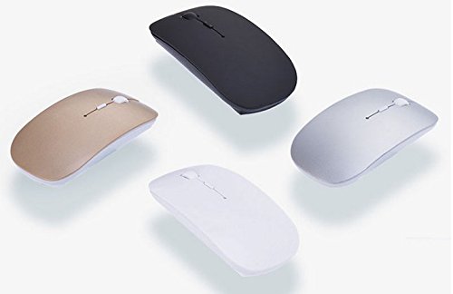 Preisvergleich Produktbild rethinkso wiederaufladbar Bluetooth Maus Einfache Gestaltung Maus, schwarz, S