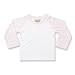 Larkwood Baby Long Sleeved Baseball T-Shirt (18-24) (White/Red)